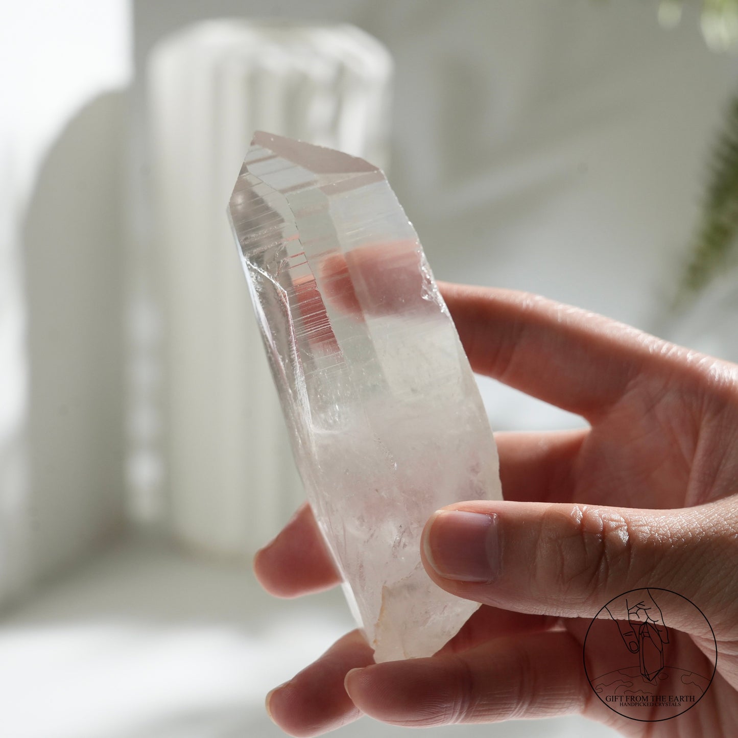 Brazilian lemurian quartz