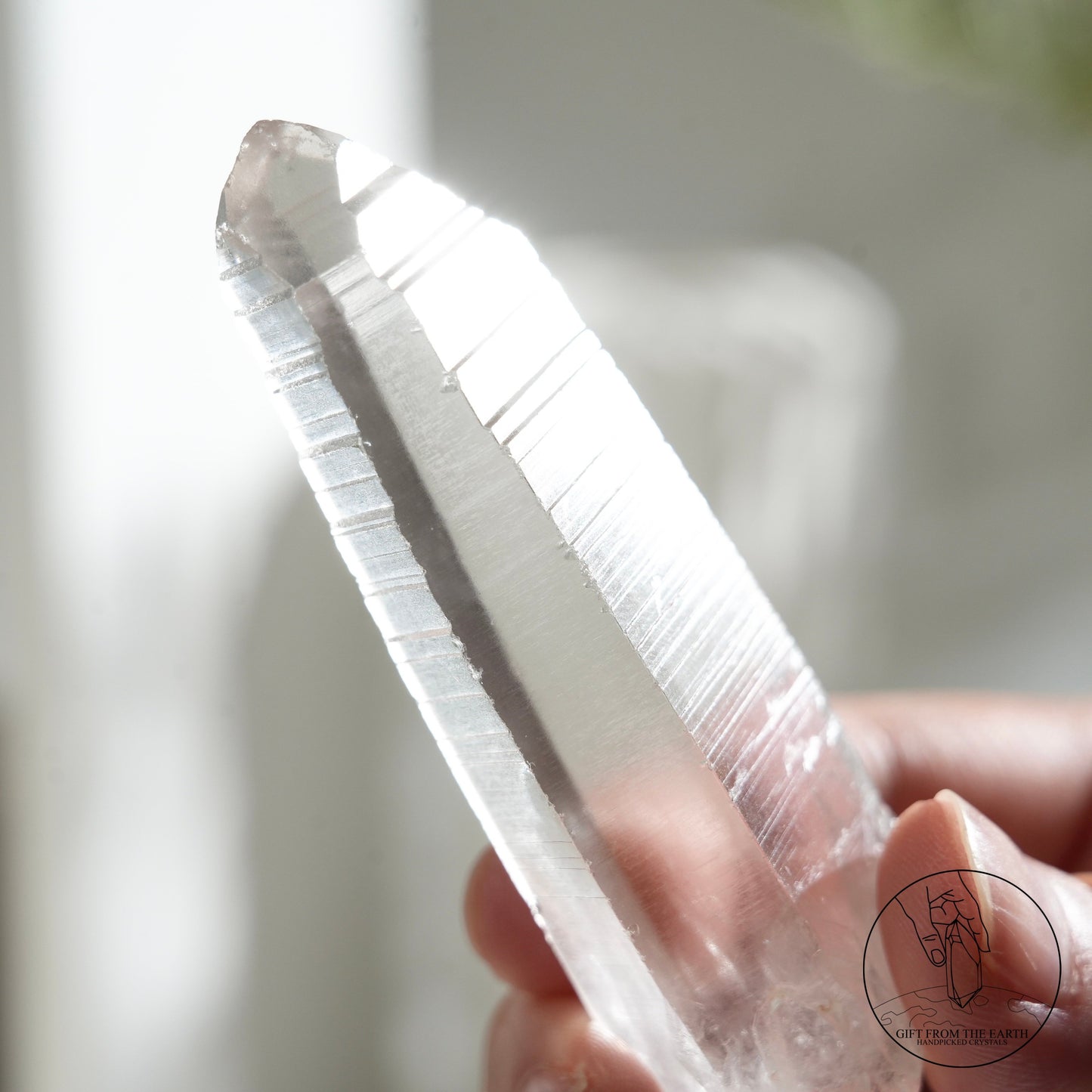 Brazilian lemurian quartz