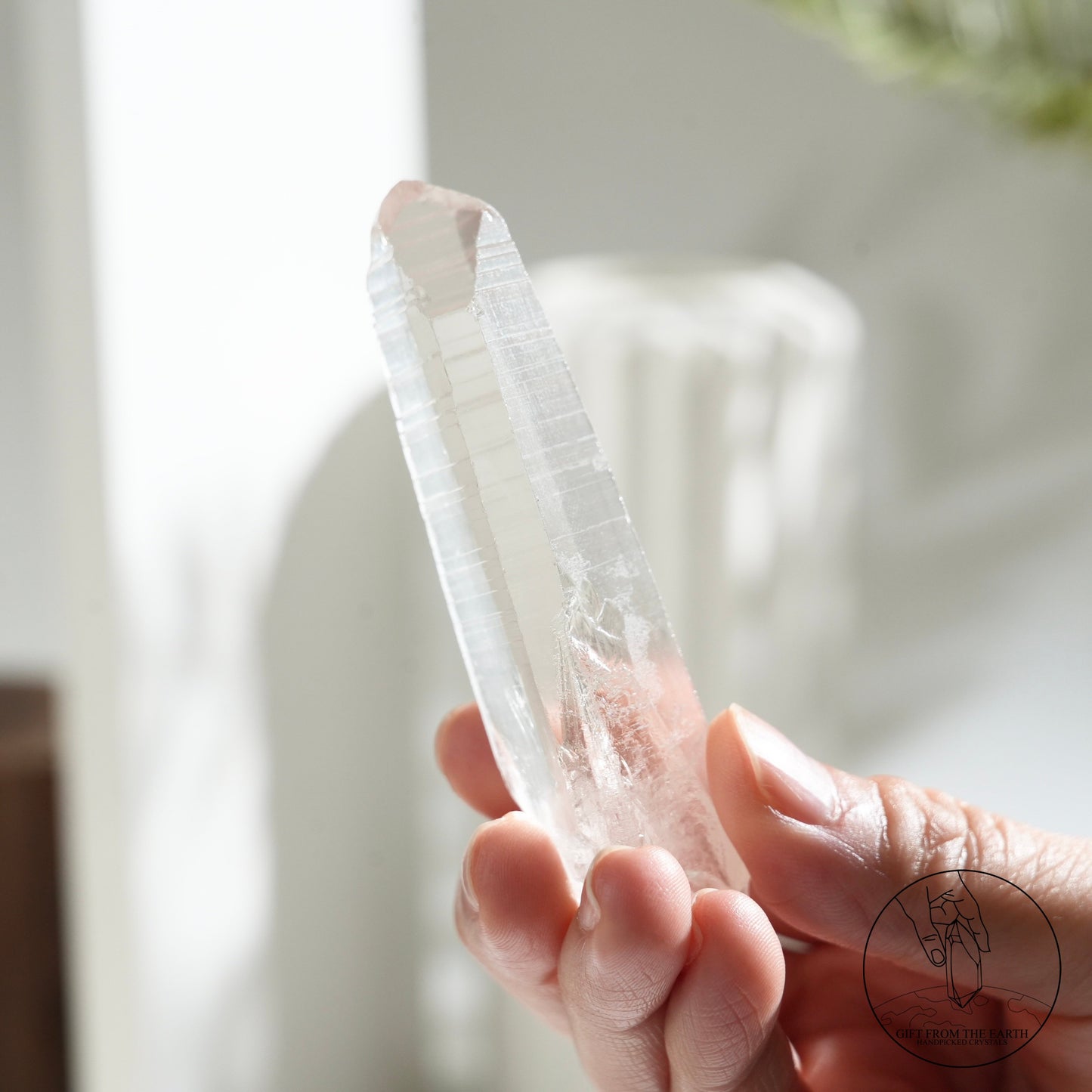 Brazilian lemurian quartz