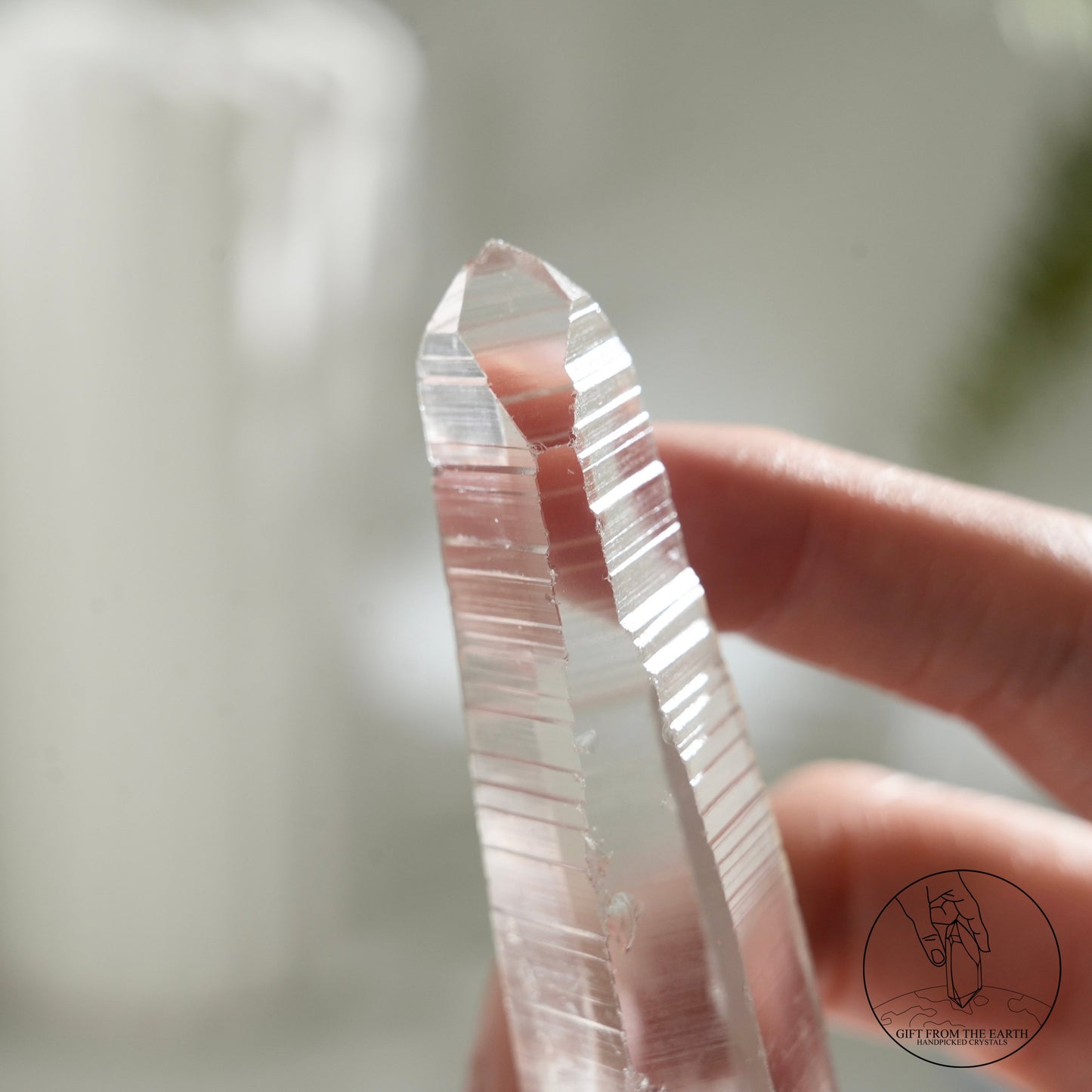 Brazilian lemurian quartz