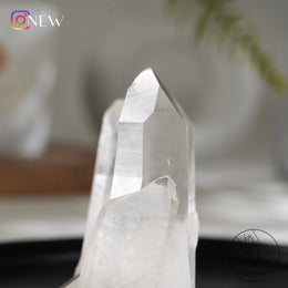 巴西藍針雷姆利亞水晶簇