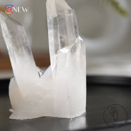 巴西藍針雷姆利亞水晶簇