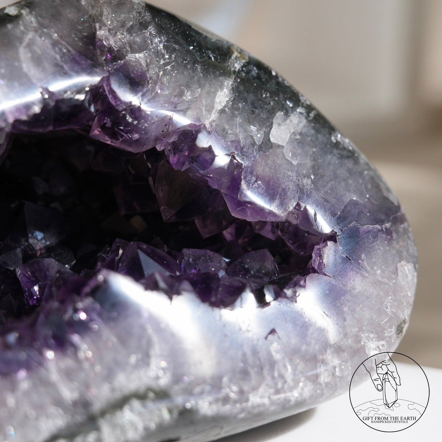 Amethyst geode