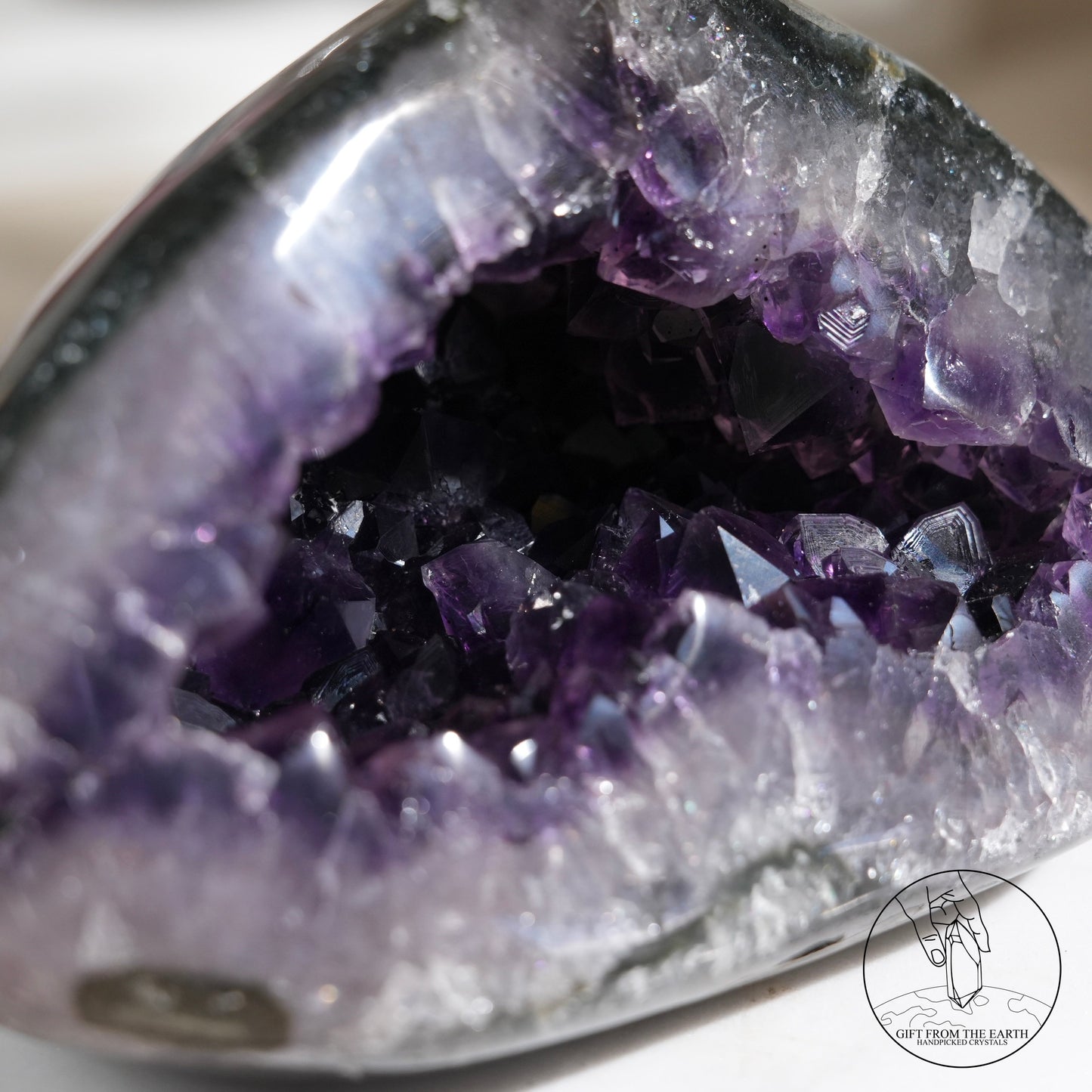 Amethyst geode