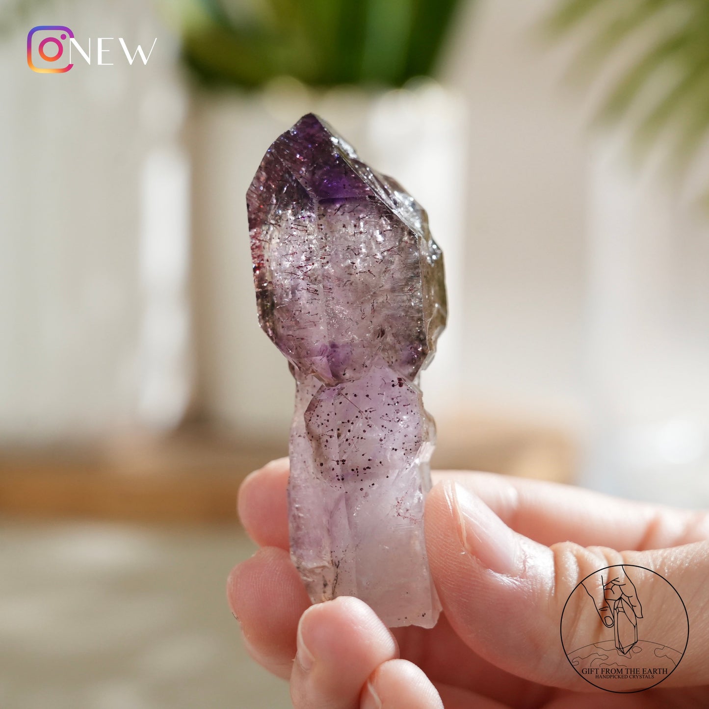 Super seven quartz wand