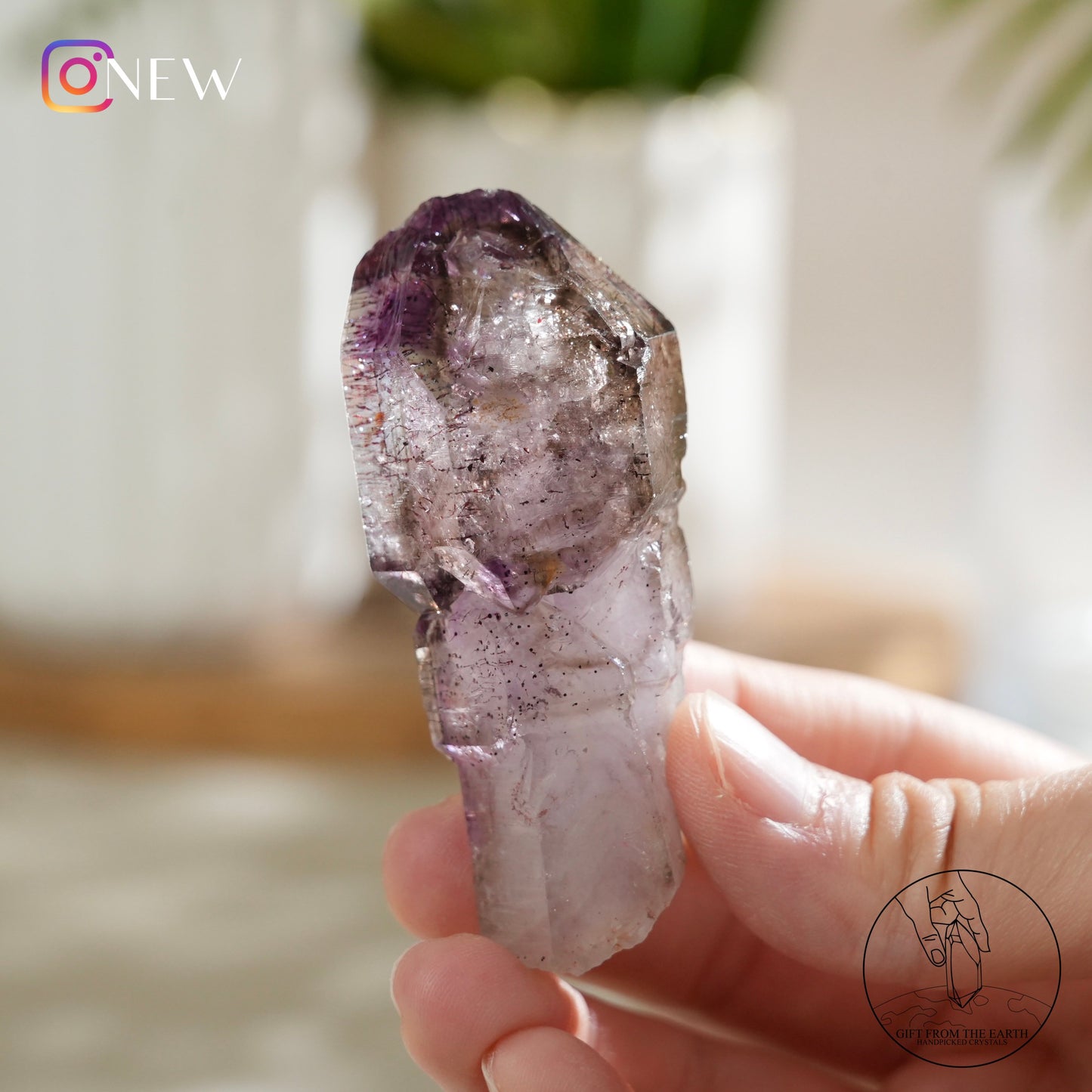 Super seven quartz wand