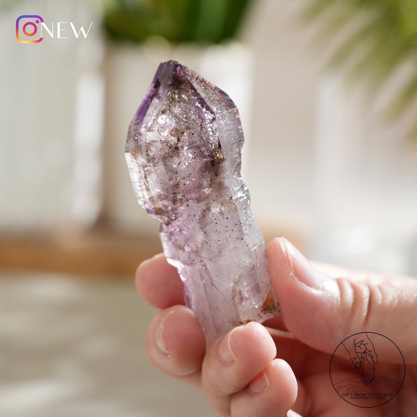 Super seven quartz wand