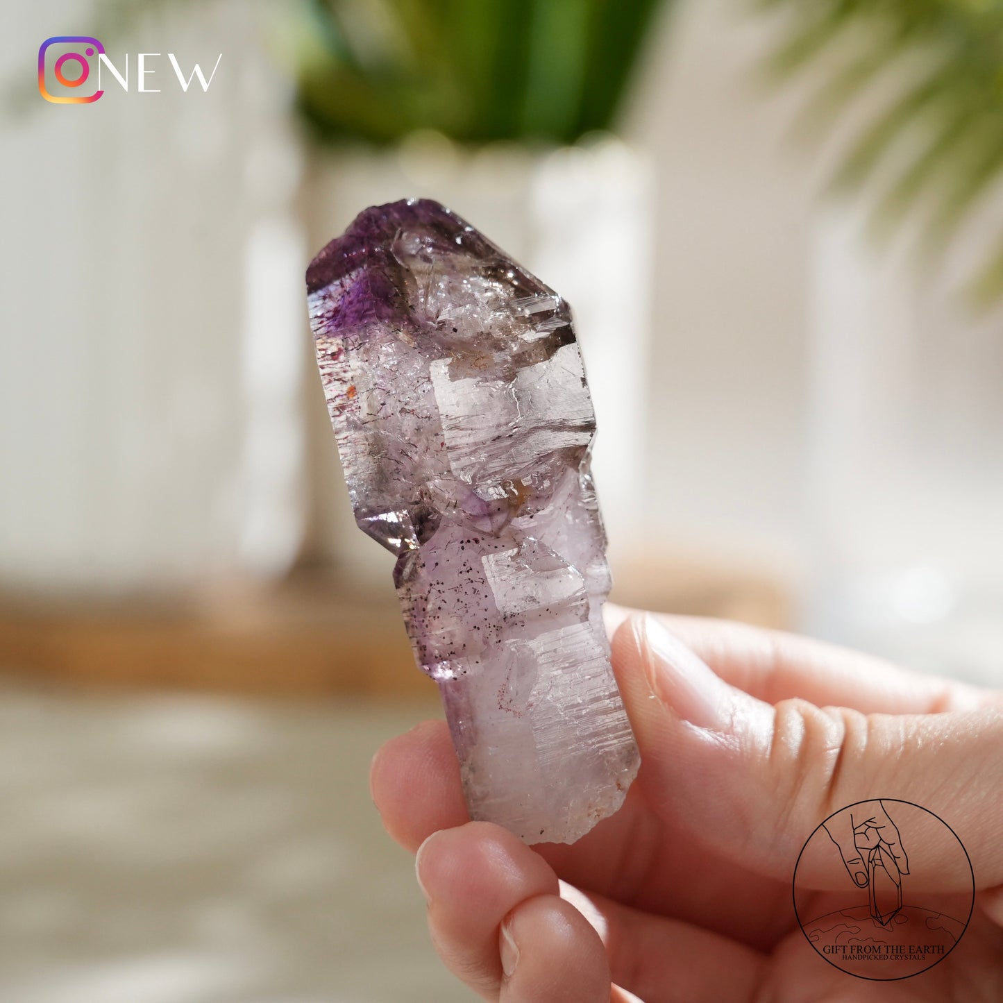 Super seven quartz wand