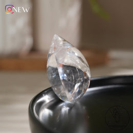彩虹白水晶水滴火晶、黃金療癒者共生