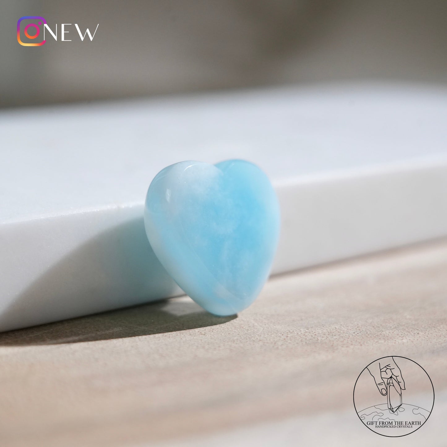 Larimar heart