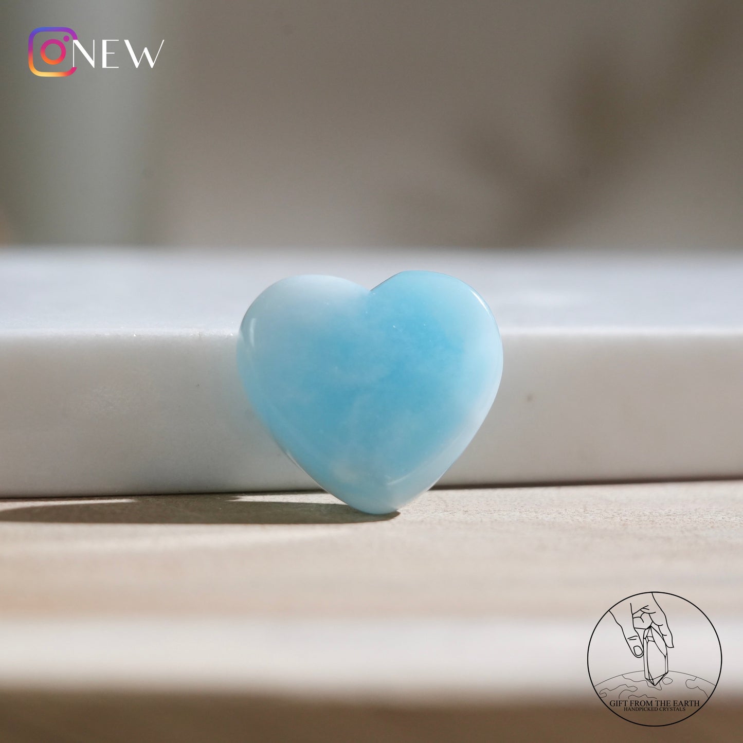 Larimar heart