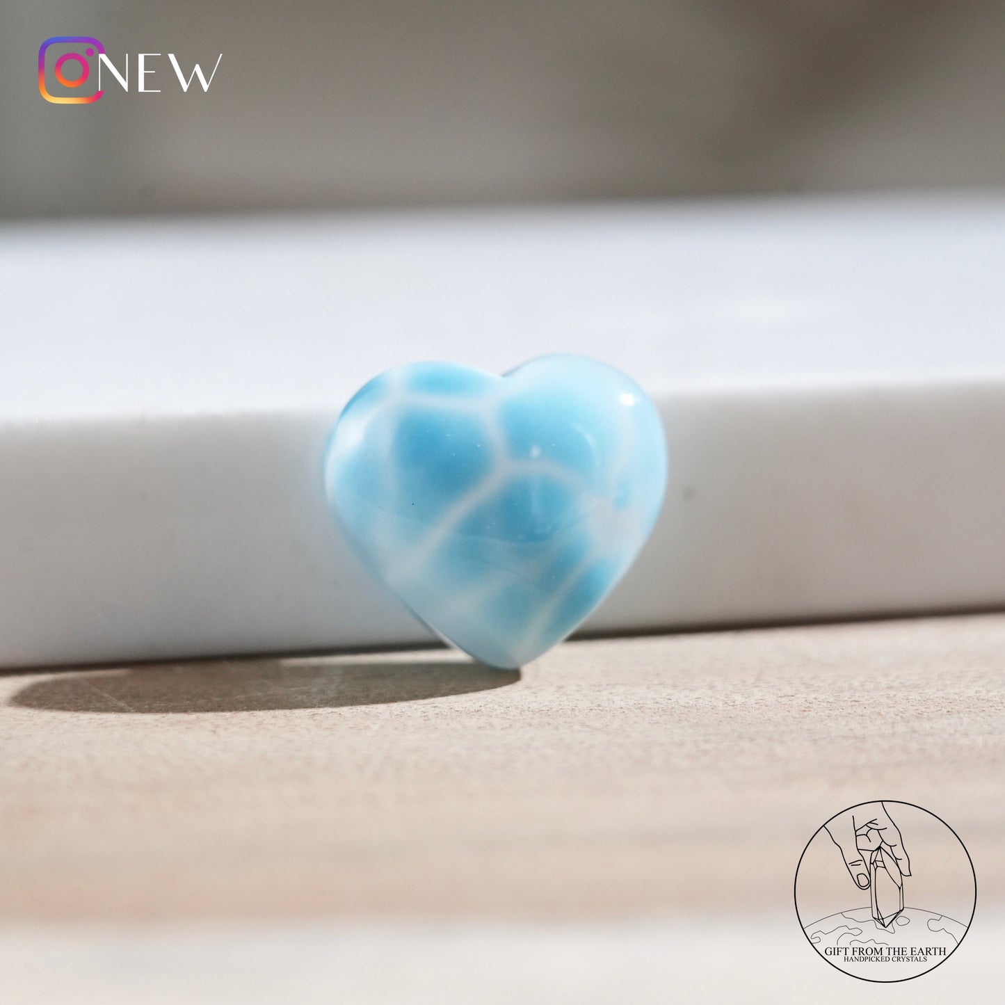 Larimar heart