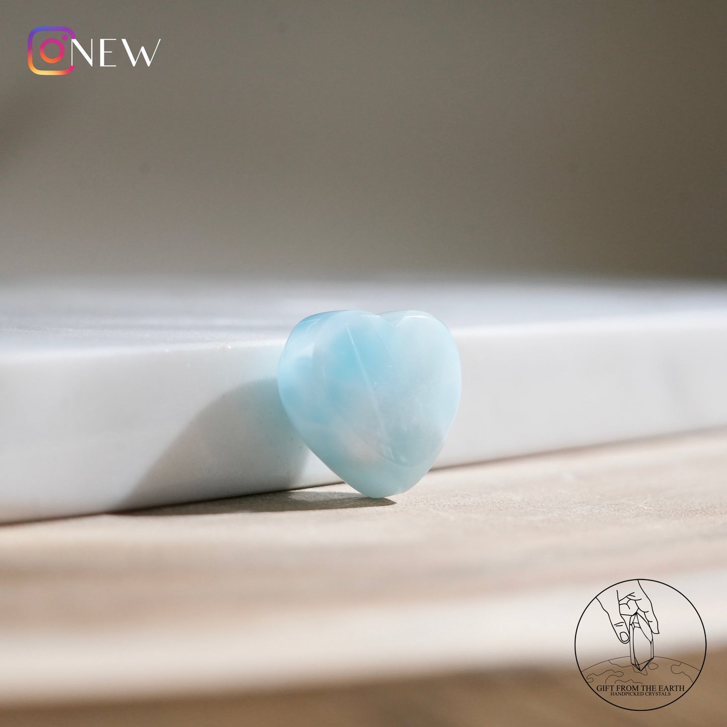 Larimar heart