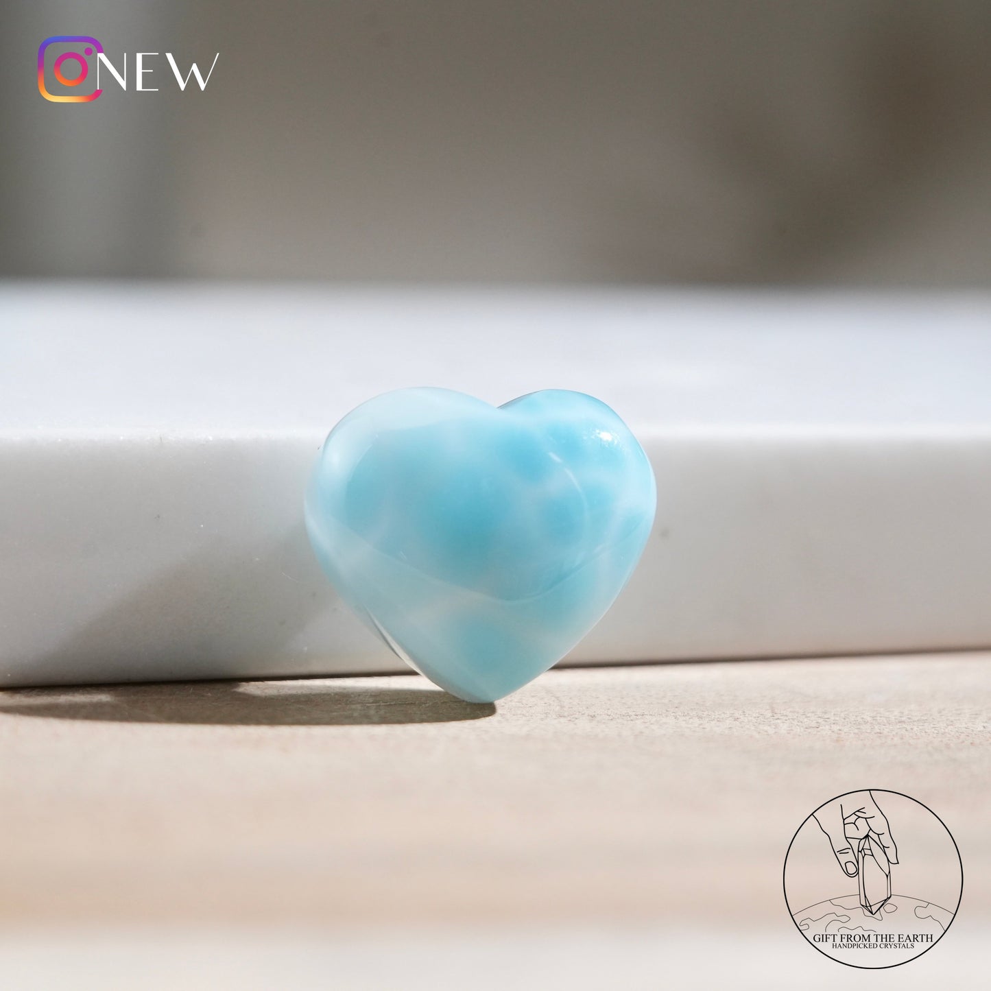 Larimar heart