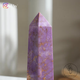 美國紫雲母柱
