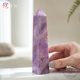 美國紫雲母柱