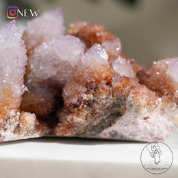 Elestial Quartz Hematitewith
