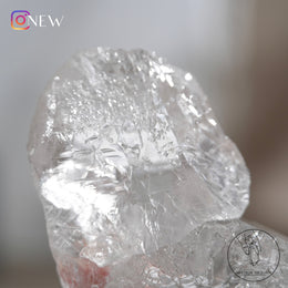 印度喜馬拉雅白水晶綠幽靈、金鈦晶共生