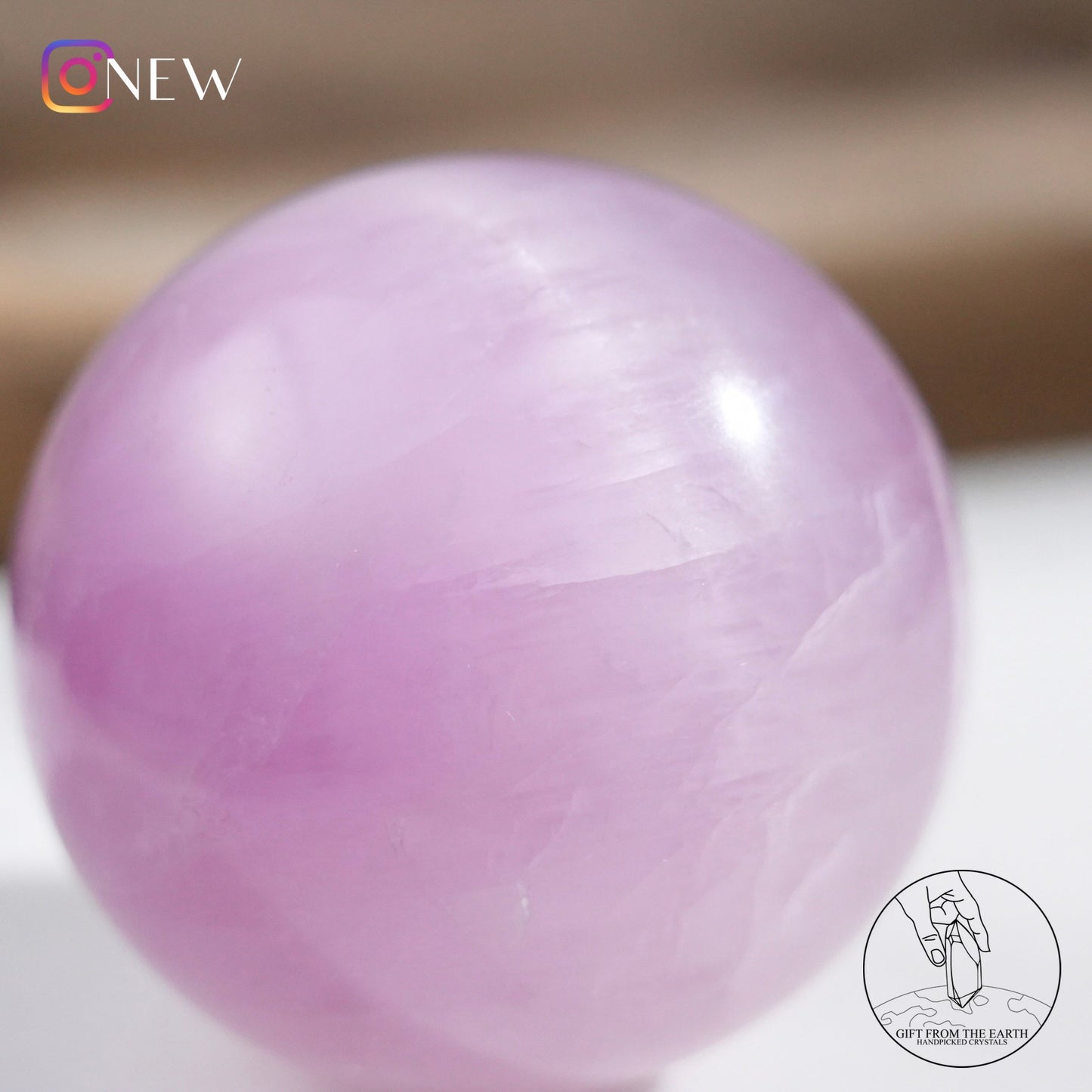 Lepidolite sphere