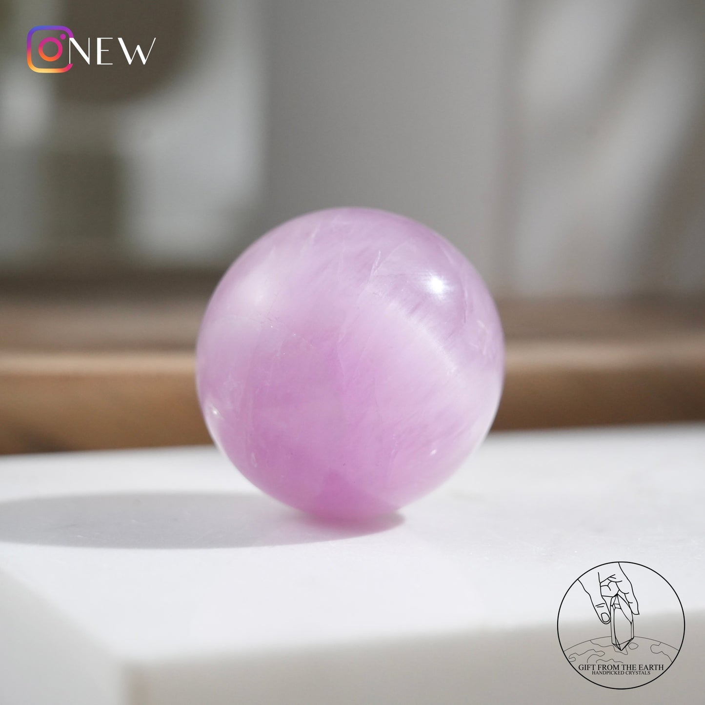 Lepidolite sphere