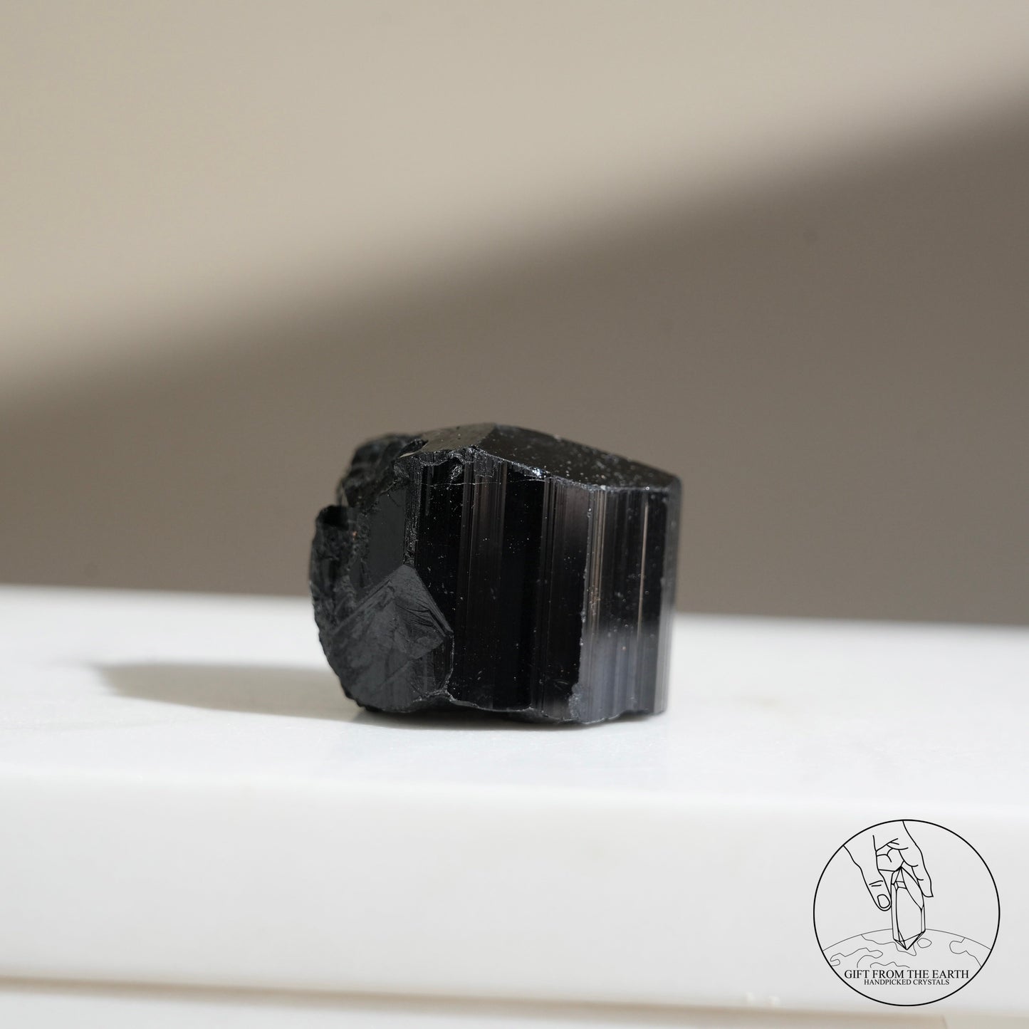 Mozambique lustrous black tourmaline 