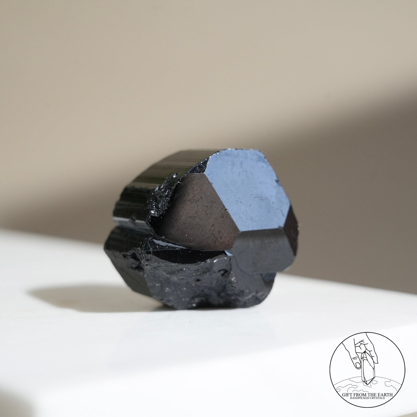 Mozambique lustrous black tourmaline 