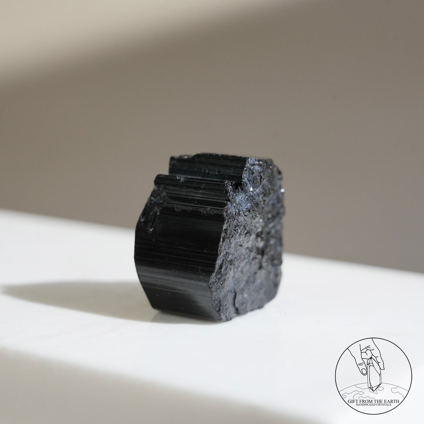 Mozambique lustrous black tourmaline 