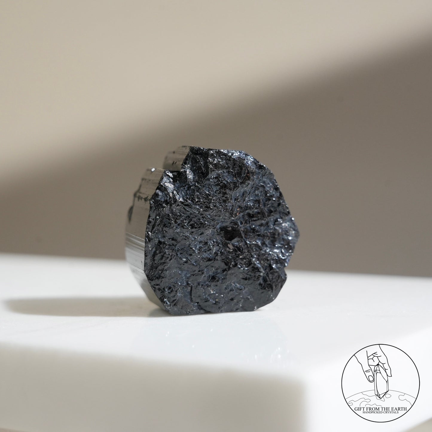 Mozambique lustrous black tourmaline 