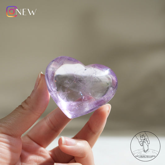 Amethyst heart