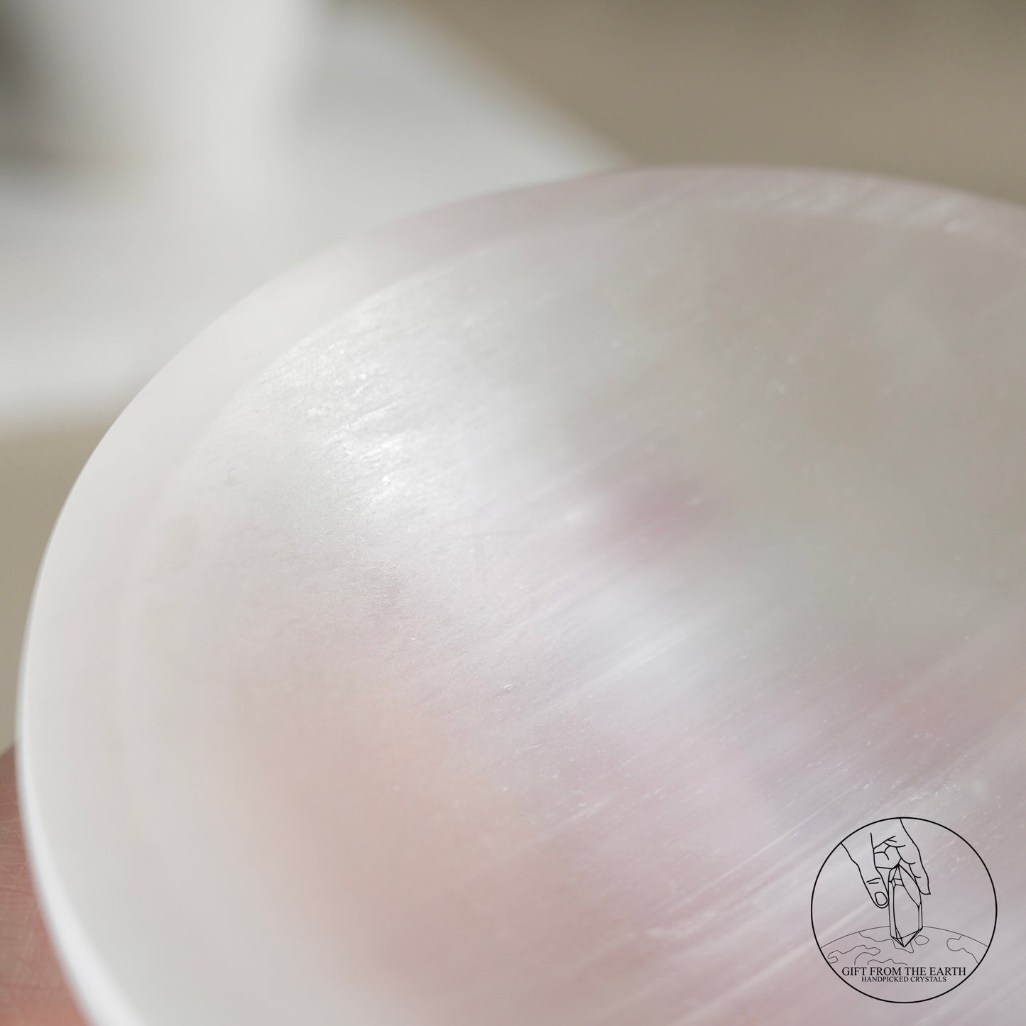 Selenite bowl