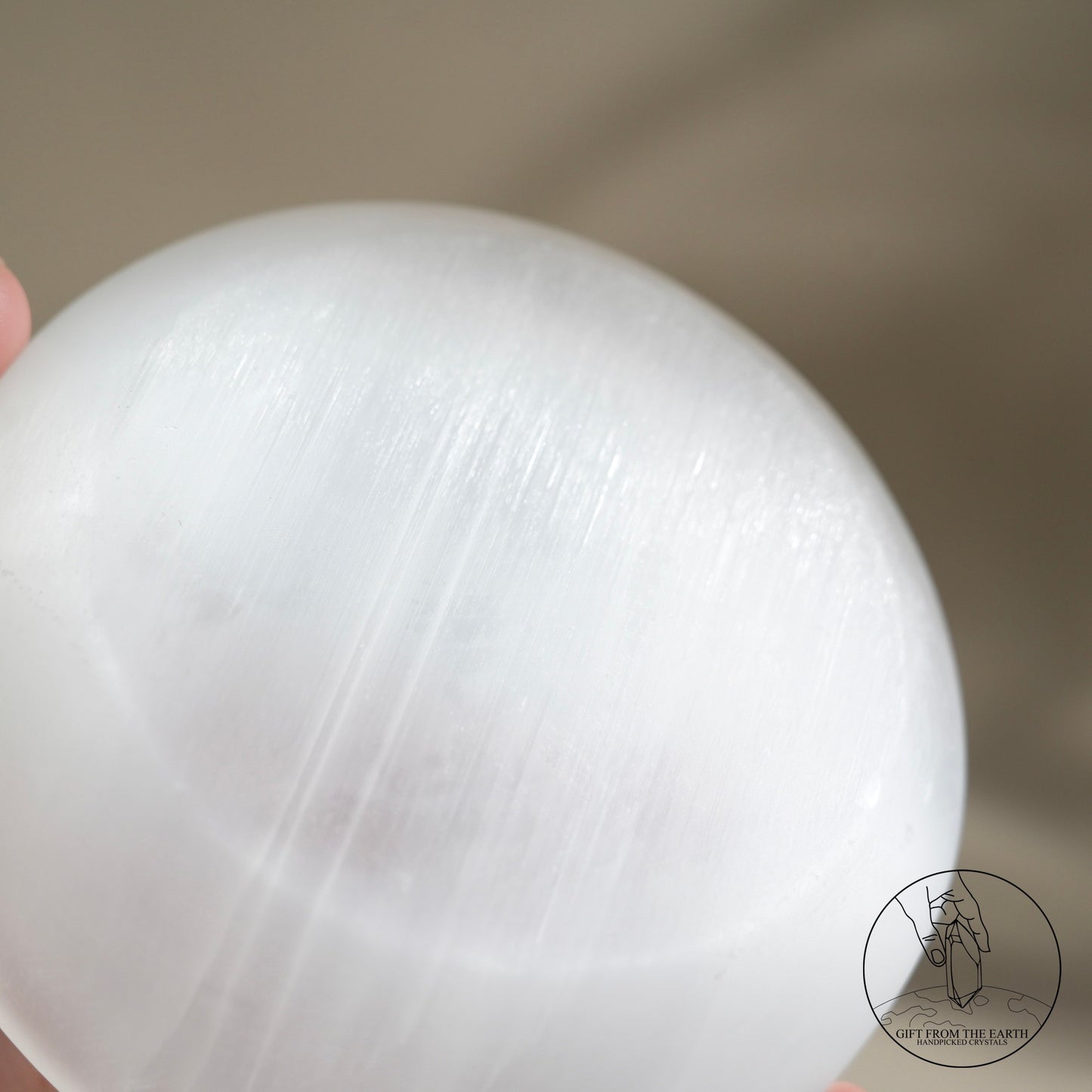 Selenite bowl