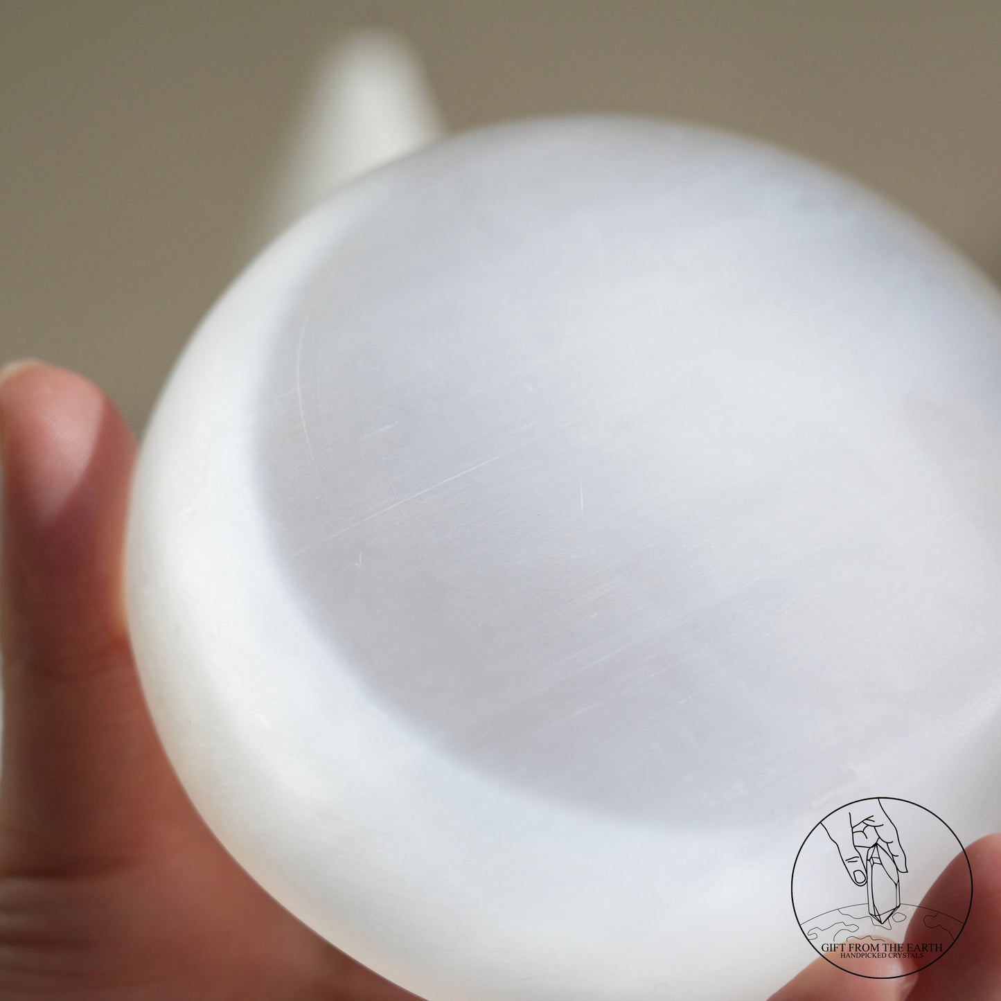 Selenite bowl