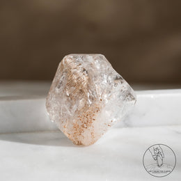尼泊爾黃泥白骸骨水晶