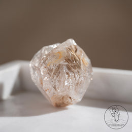 尼泊爾黃泥白骸骨水晶