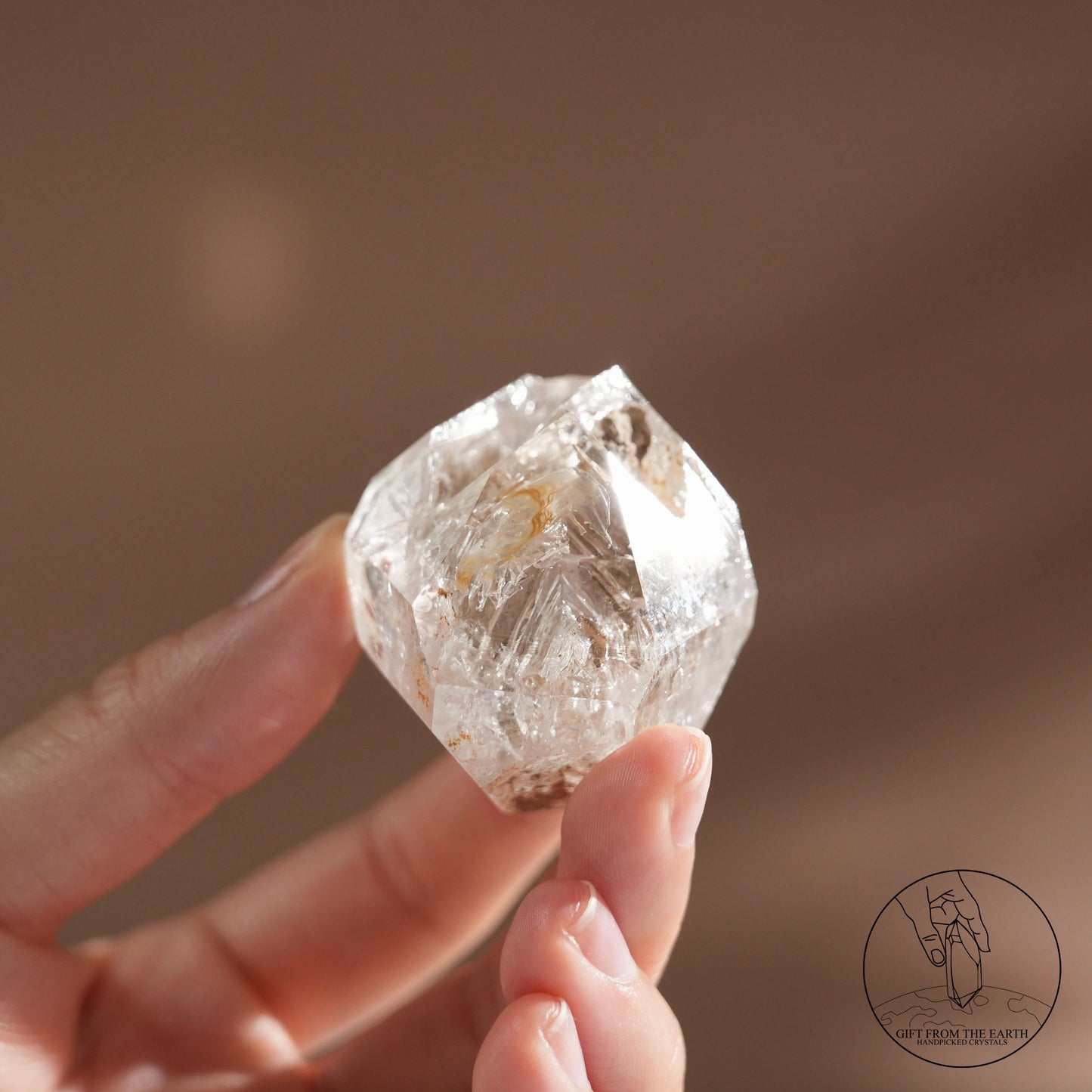 Nepal white Skeletal quartz