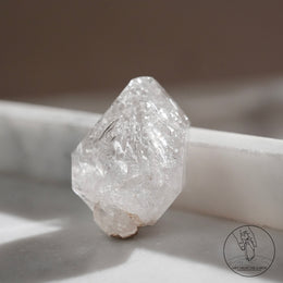 尼泊爾黃泥白骸骨水晶