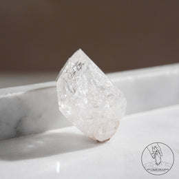 尼泊爾黃泥白骸骨水晶