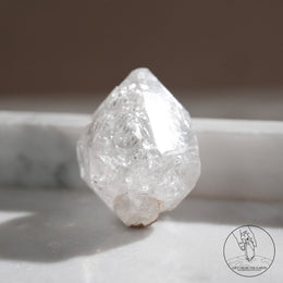 尼泊爾黃泥白骸骨水晶