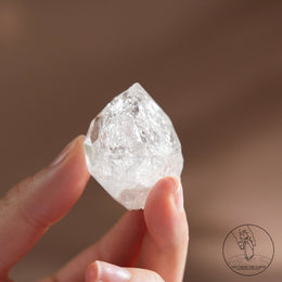 尼泊爾黃泥白骸骨水晶