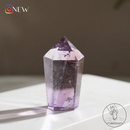 紫黃水晶柱