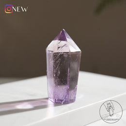 紫黃水晶柱