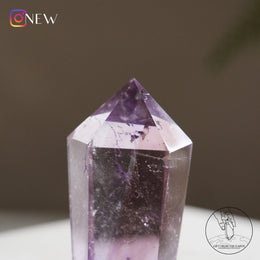 紫黃水晶柱