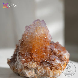Elestial Quartz Hematitewith