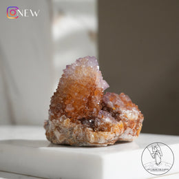 Elestial Quartz Hematitewith
