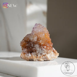 Elestial Quartz Hematitewith