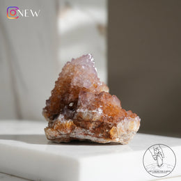 Elestial Quartz Hematitewith