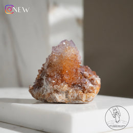 Elestial Quartz Hematitewith