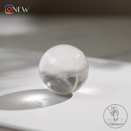 藍針白水晶球