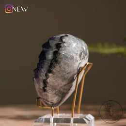 心形紫水晶簇