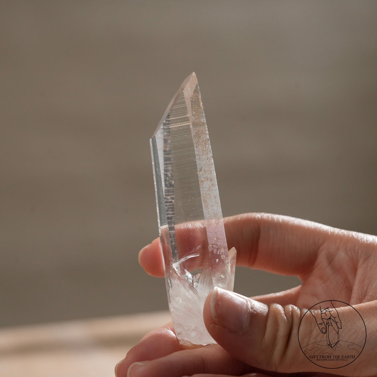 Colombian lemurian quartz